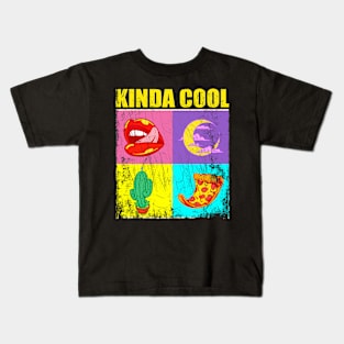 Kinda Cool - Pop Art Cartoon Comics Kids T-Shirt